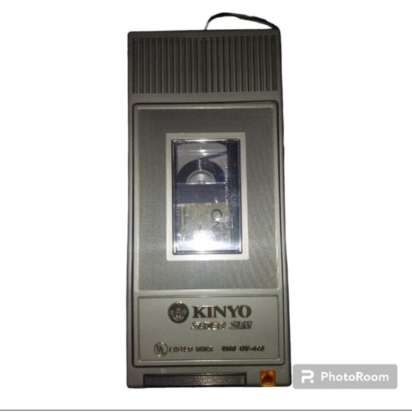 Vintage Kinyo Super Slim VHS Rewinder retro VCR tape rewinding machine - Picture 2 of 7